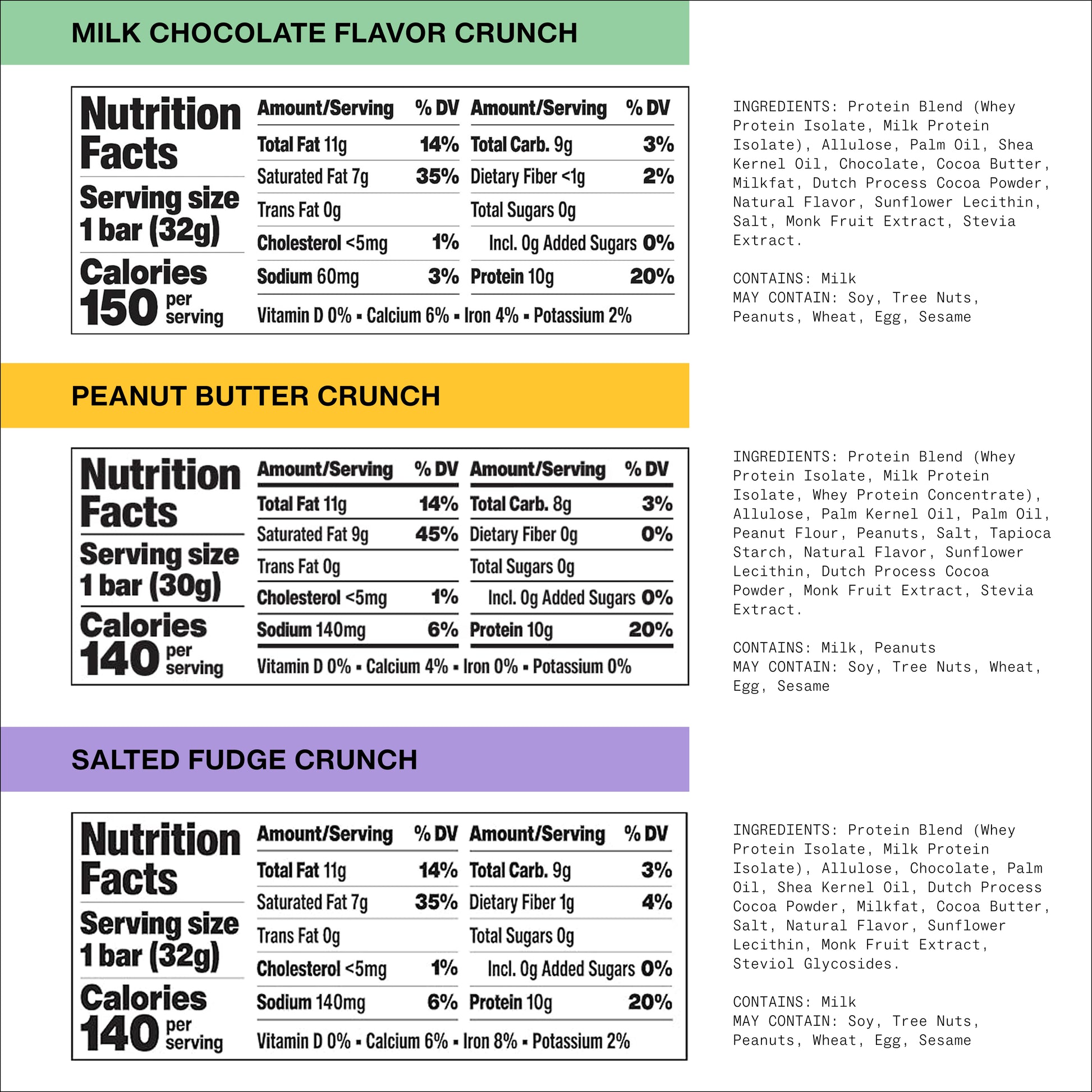 Bars Variety Pack