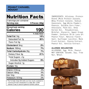 Peanut Caramel Nougat Minis